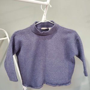 J. Jill Cropped Cashmere Sweater
